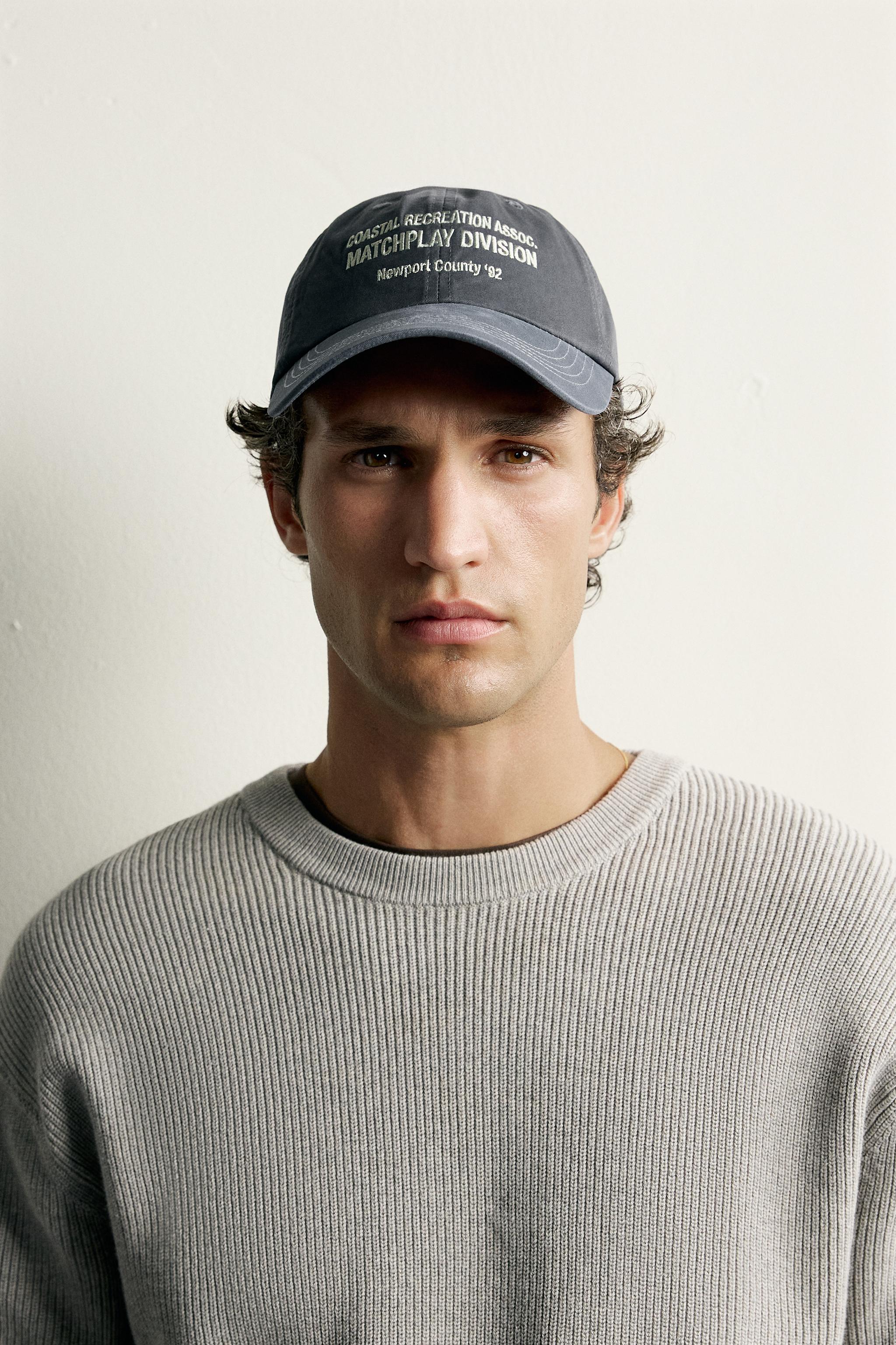 CASQUETTE DÉLAVÉE INSCRIPTION BRODÉE